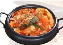 꽁치김치전골 - Mackerel Pike and Kimchi Stew