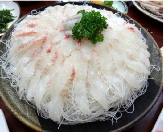 광어회 세트 Flat Fish Sashimi Set