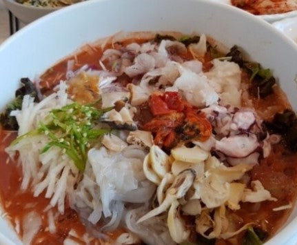 식사 물회 Raw Fish Cold Soup with Rice