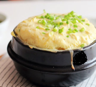 계란찜 Steamed Egg with Vegetables